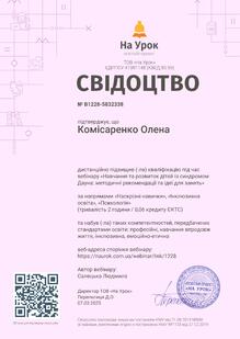  Вебінар: "Навчання та розвиток дітей із синдромом Дауна: методичні рекомендації та ідеї для занять"