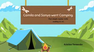 Summer story: Camila and Sonya went camping