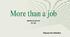 More than a job