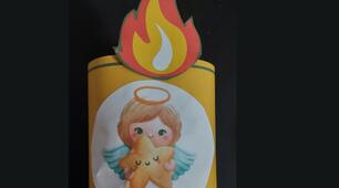 Об'ємна аплікація "Свічка пам'яті"
