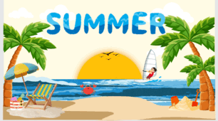 Інтерактивна Презентація "Summer" - Літо ( одяг та активності)