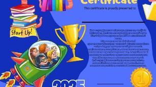 Certificate Сертифікат Start up 4 Губарєва
