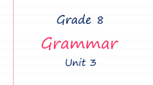 Prepare 8. Unit 3. Grammar