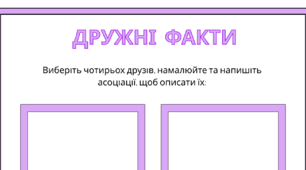 День ДРУЗІВ. Дружні факти