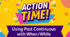 Grammar Cards: Past Continuous (when/while)