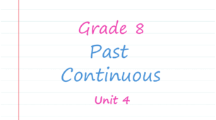Prepare 8. Unit 4. Past Continuous (Grammar Book)