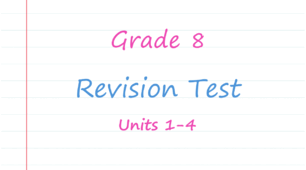 Prepare 8. Revision test: Units 1-4