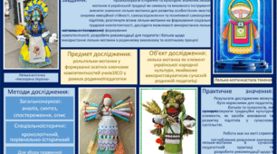 Презентація "РОЛЬ ЛЯЛЬКИ-МОТАНКИ У РОДИННІЙ ПЕДАГОГІЦІ ЯК ІНСТРУМЕНТ ФОРМУВАННЯ КЛЮЧОВИХ ОСВІТНІХ КОМПЕТЕНТНОСТЕЙ УЧНІВ ЗЗСО"
