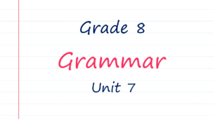 Prepare 8. Unit 7. Grammar