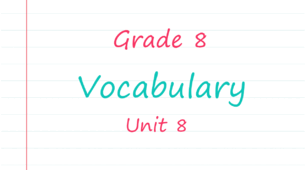 (Копія) Prepare 8. Unit 8. Vocabulary