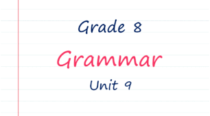 Prepare 8. Unit 9. Grammar