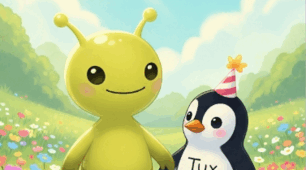 Урок з інформатики 2 клас « Графічний редактор TUX PAINT. Листівка для Елзіка»
