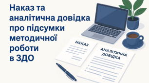 Наказ "Про підсумки організації методичної роботи у 2024/2025 навчальному році"