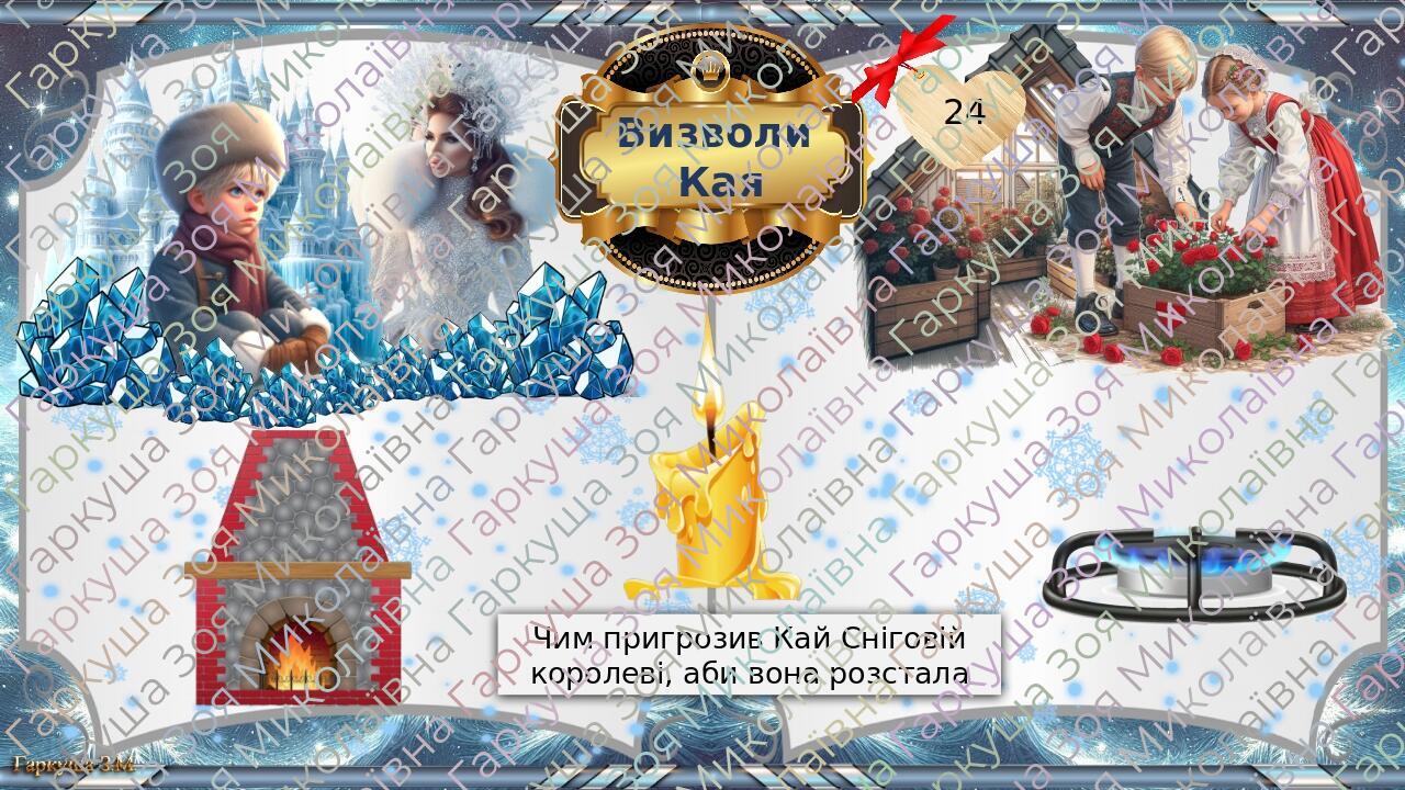 5 клас. Г.К.Андерсен. "Снігова королева". Презентація. Гра-пригода ...
