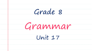 Prepare 8. Unit 17. Grammar