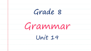 Prepare 8. Unit 19. Grammar