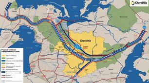 Розробити комбінований маршрут по Чернігівській області