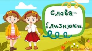 Мовленневий розвиток "Слова-близнюки"
