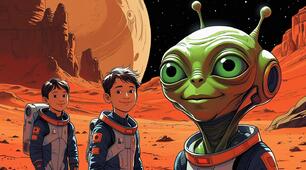 A Trip to Mars and Jupiter