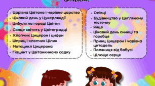 Тексти для автоматизації звука [Ц]