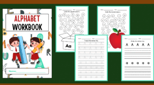 Alphabet Workbook для дошкільнят та учнів початкової школи