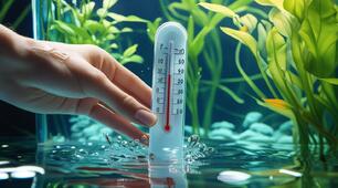 Запах води. Вимірювання температури води в акваріумі