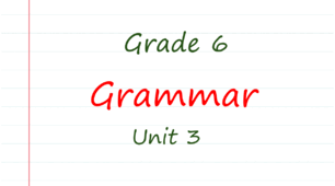 Prepare 6. Unit 3. Grammar