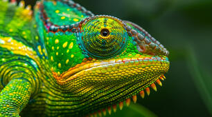 Reading. Life with a Chameleon