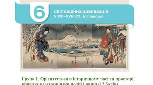 Комплексна підсумкова контрольна робота за ГР всесвітня історія 8 кл. НУШ за Розділом 6. СВІТ СХІДНИХ ЦИВІЛІЗАЦІЙ У ХVІ–ХVІІІ ст