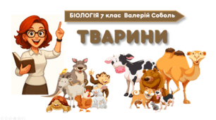 7 клас НУШ.   Тварини