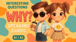 Why? – Speaking Cards with Opinion Starters