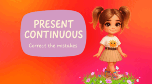 Present Continuous: Correct the Mistakes – Grammar Practice