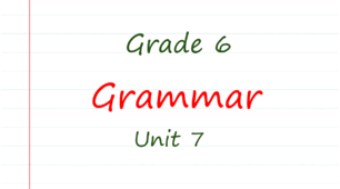 Prepare 6. Unit 7. Grammar