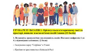 Комплексна підсумкова робота за ГР. 5 клас. Досліджуємо історію і суспільство. Розділ 5. РОЗМАЇТТЯ УКРАЇНИ