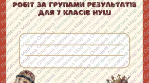 ЗБІРНИК КПР за ГР 1, 2, 3 / історія України, 7 класи НУШ / НА УВЕСЬ НАВЧАЛЬНИЙ РІК (за підручником авт. Щупак)