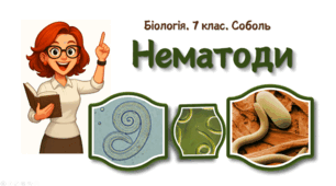 7 клас НУШ.  Нематоди