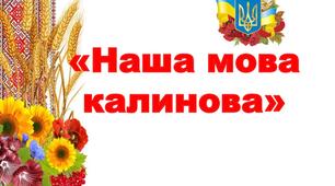 "І багата, і чудова українська мова" (відео-презентація+гра на тему)