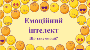 Стаття "Емоційний інтелект (що таке емоції)"
