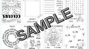 Labubu Colours minibook