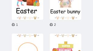 Flashcards Easter
