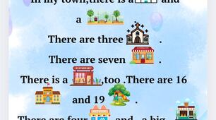 Reading with pictures My town