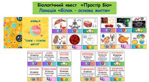 Квест "Простір Біо" (узагальнення вивченого в 10-му класі, або перший урок в 11-му класі)