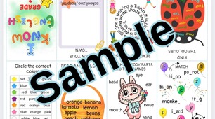 Mini-book I know English for grade 3