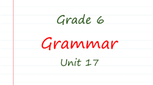 Prepare 6. Unit 17. Grammar