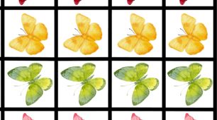 Board game "Colorful Butterflies"