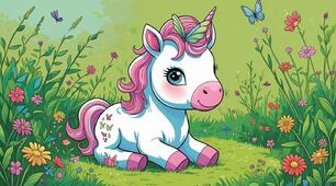 Розмальовки "Пригоди Єдинорога"