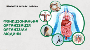 Функціональна організація організму людини.8 клас НУШ