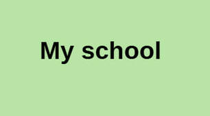 Флеш-картки "My school"