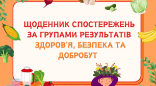 ЩОДЕННИК СПОСТЕРЕЖЕНЬ ДЛЯ ВЧИТЕЛЯ З ІК "Здоров'я, безпека та добробут" ЗА ГРУПАМИ РЕЗУЛЬТАТІВ