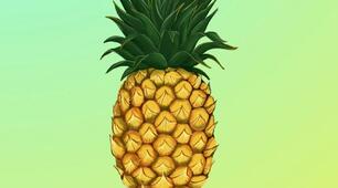 Pineapple - fun worksheets
